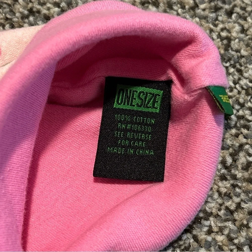 John Deere Baby Girl Pink Camo Knot Hat
